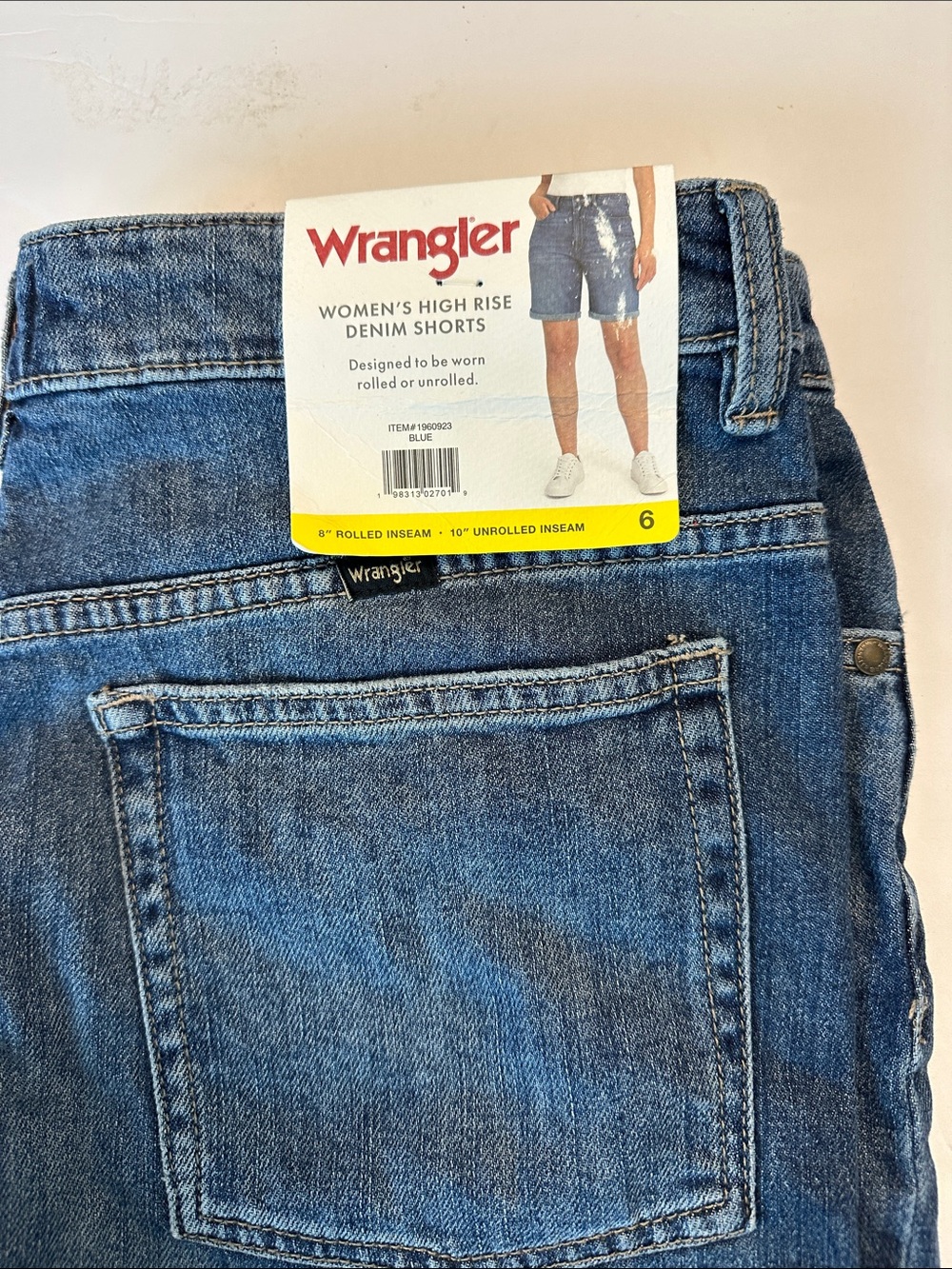 Wrangler Men's Blue Relaxed Denim Jeans